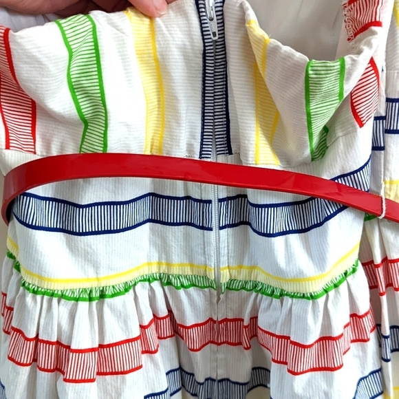 EUC B. SMART strapless belted A line dress. Size 10 fits more like a 6/8 - Picture 5 of 6